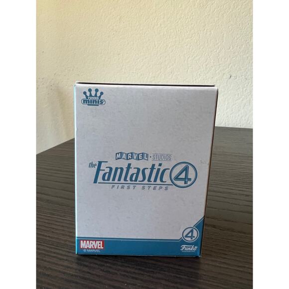 MINI Human Torch Fantastic Four First Steps Funko Bobbleheads Movies Disney F4 - Picture 2 of 2
